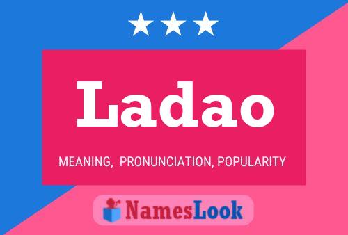 Ladao Name Poster