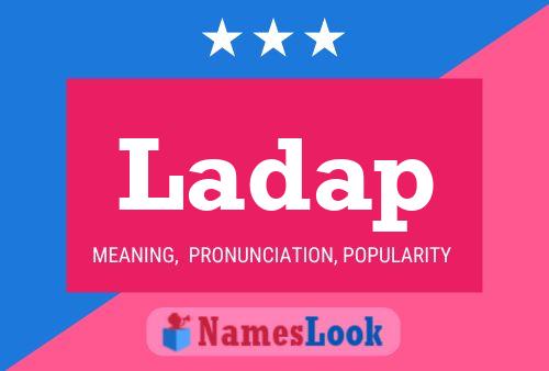 Ladap Name Poster