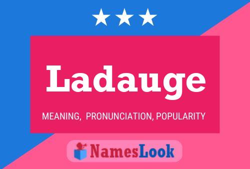 Ladauge Name Poster