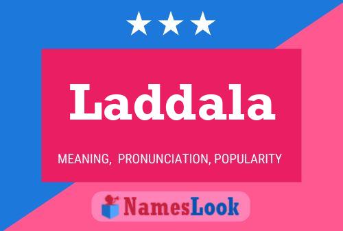 Laddala Name Poster