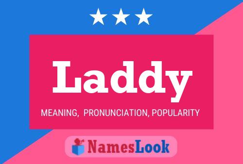 Laddy Name Poster