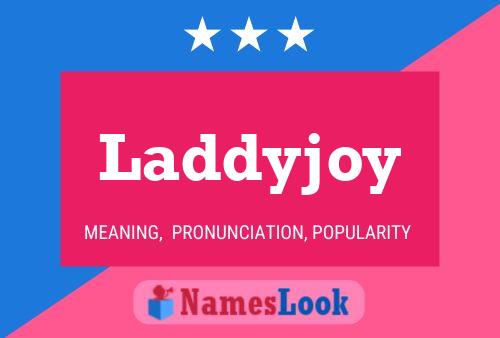 Laddyjoy Name Poster