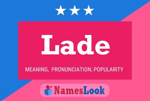 Lade Name Poster