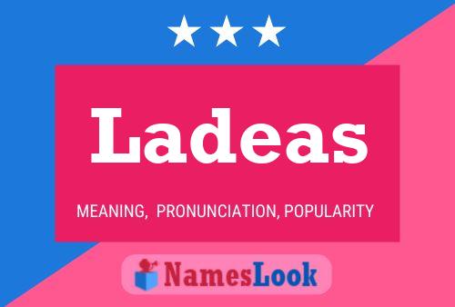 Ladeas Name Poster