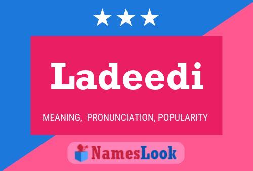 Ladeedi Name Poster