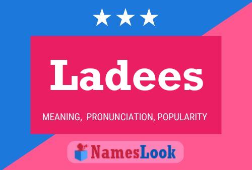 Ladees Name Poster