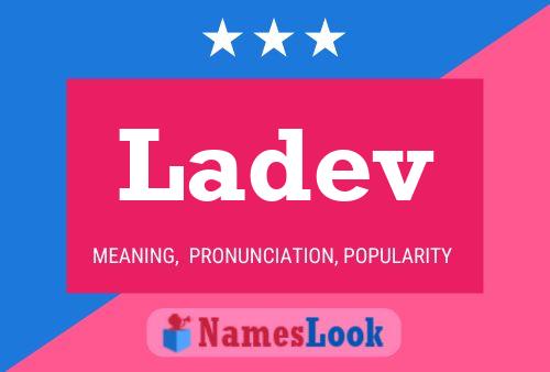 Ladev Name Poster