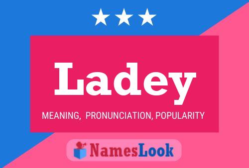 Ladey Name Poster