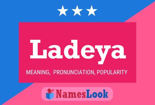 Ladeya Name Poster