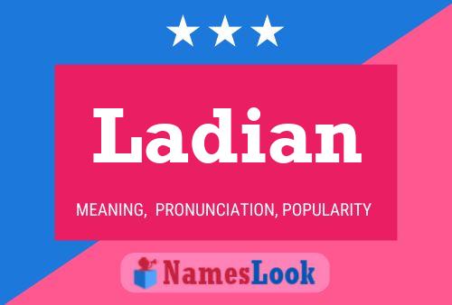 Ladian Name Poster