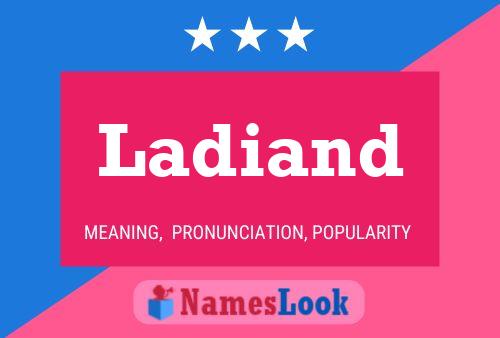 Ladiand Name Poster