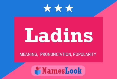 Ladins Name Poster