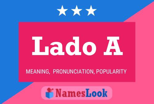 Lado A Name Poster