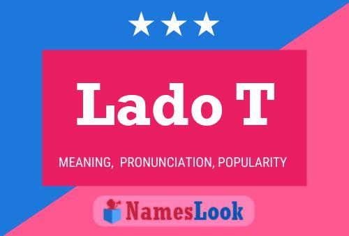 Lado T Name Poster