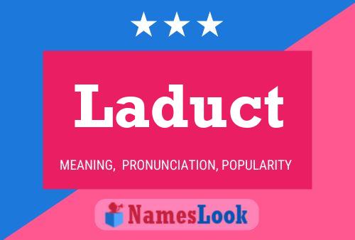 Laduct Name Poster