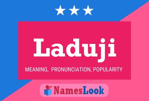 Laduji Name Poster