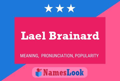 Lael Brainard Name Poster