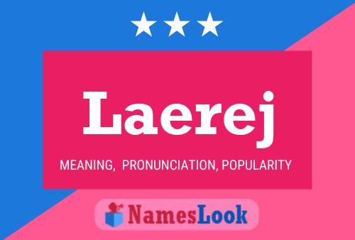 Laerej Name Poster