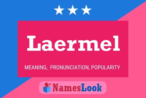 Laermel Name Poster