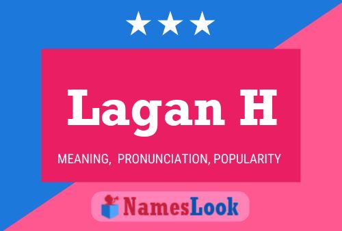 Lagan H Name Poster