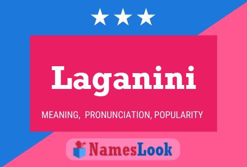 Laganini Name Poster