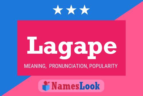 Lagape Name Poster