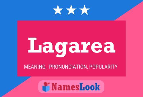 Lagarea Name Poster