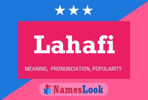 Lahafi Name Poster