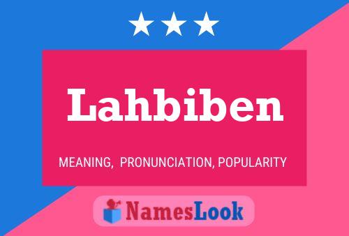 Lahbiben Name Poster