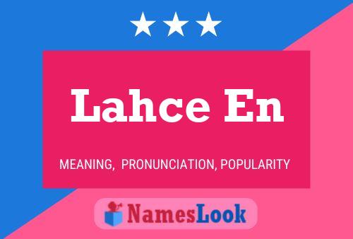 Lahce En Name Poster