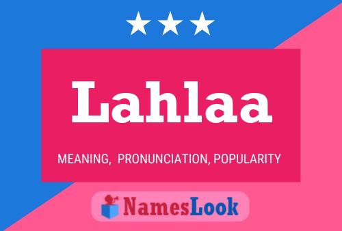 Lahlaa Name Poster