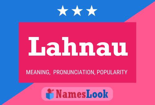 Lahnau Name Poster