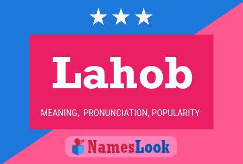 Lahob Name Poster