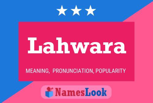 Lahwara Name Poster