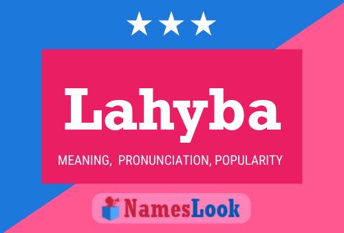 Lahyba Name Poster