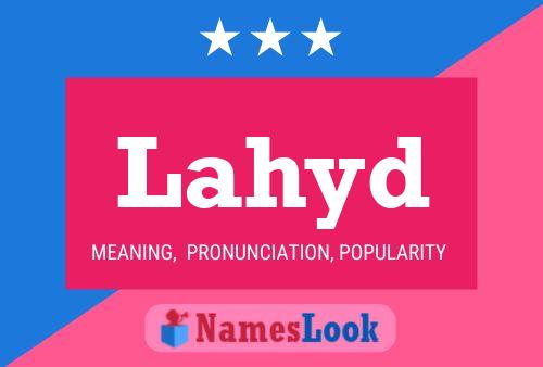 Lahyd Name Poster