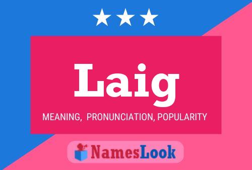 Laig Name Poster