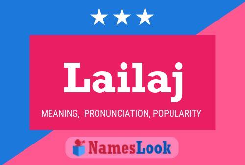 Lailaj Name Poster