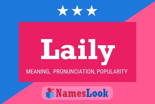 Laily Name Poster