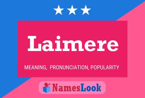 Laimere Name Poster