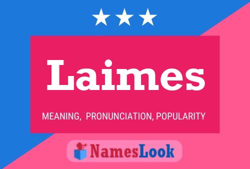 Laimes Name Poster