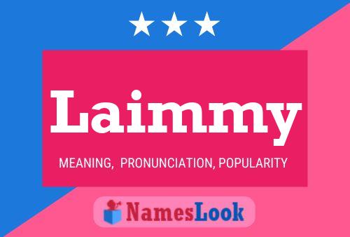 Laimmy Name Poster