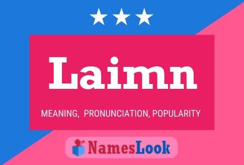 Laimn Name Poster