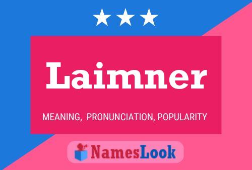 Laimner Name Poster