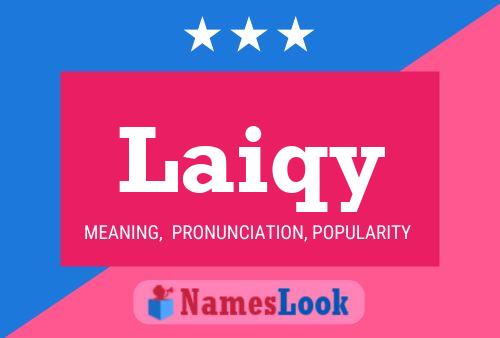 Laiqy Name Poster