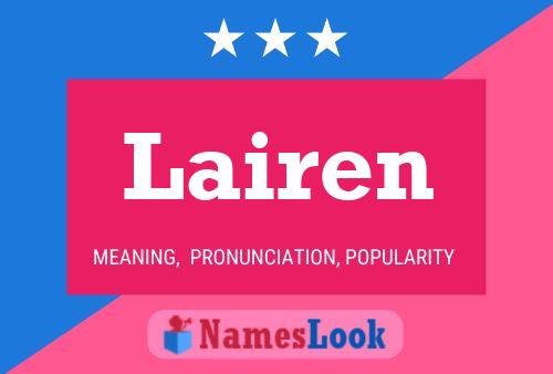 Lairen Name Poster