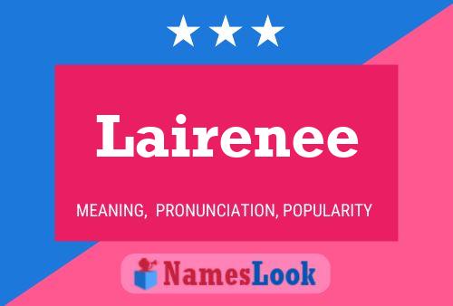 Lairenee Name Poster