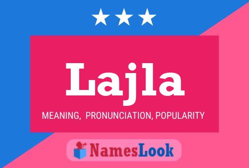 Lajla Name Poster