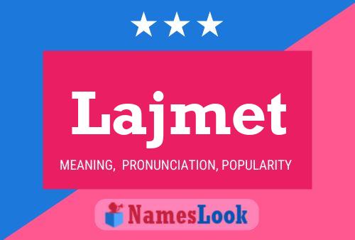 Lajmet Name Poster