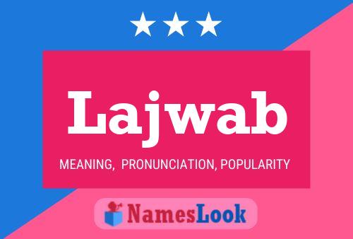 Lajwab Name Poster